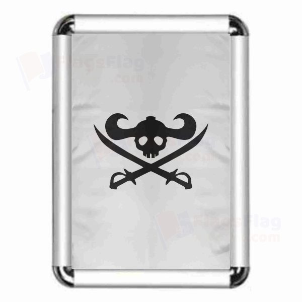 Giant Warrior Pirates Framed Pictures