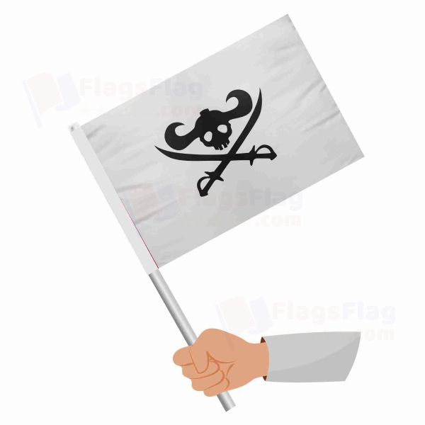 Giant Warrior Pirates Stick Flag