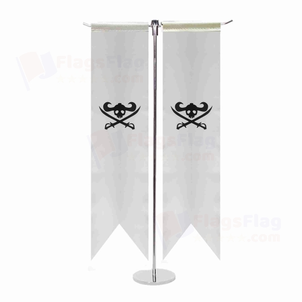 Giant Warrior Pirates T Table Flag