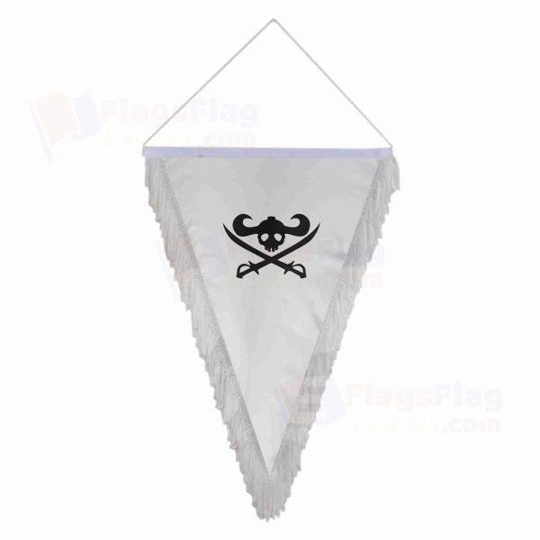 Giant Warrior Pirates Triangle Fringed Streamers