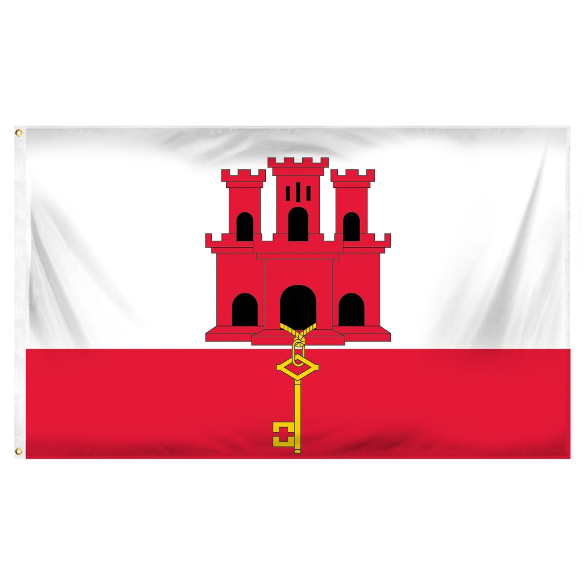 Gibraltar Beach Flag and Sailing Flag