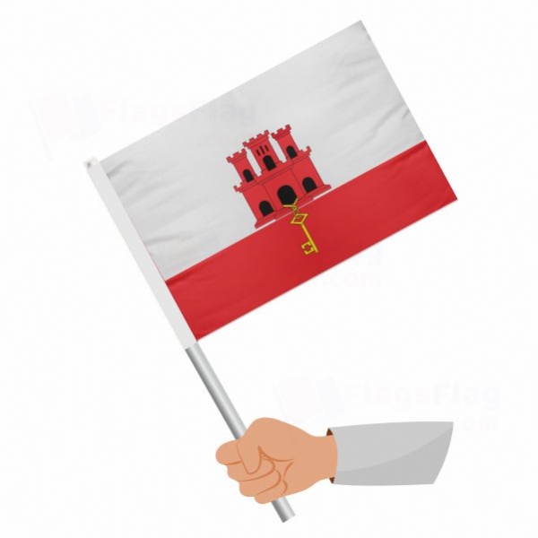 Gibraltar Stick Flag