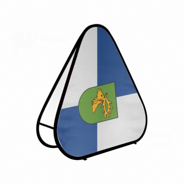 Gizycki Triangle Fabric Banner Display Stands