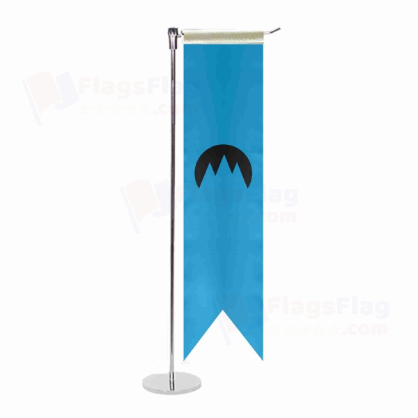 Glacier Republic L Table Flag