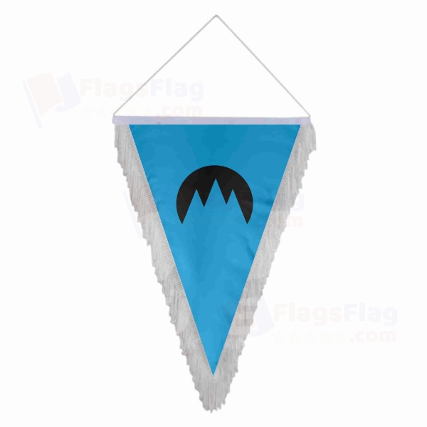 Glacier Republic Triangle Fringed Streamers