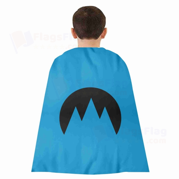 Glacier Republic Woven Fabric Cloak Digital Printing