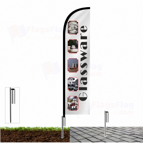 Glassware Pavement Flags
