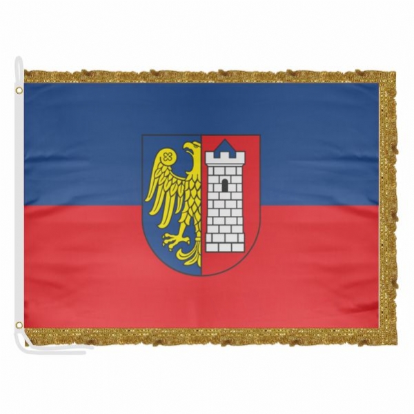 Gliwice Satin Office Flag