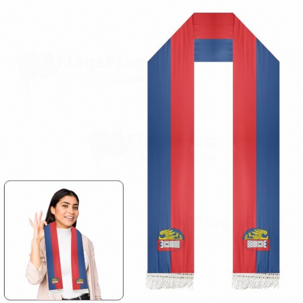 Gliwice Scarf Digital Printing