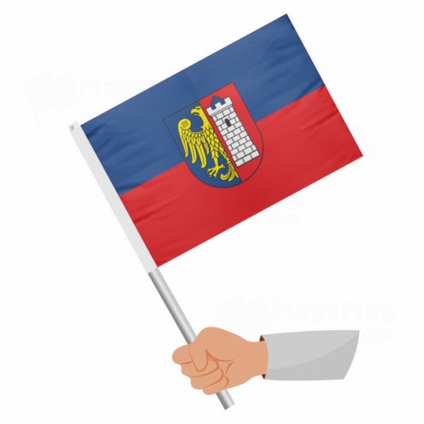 Gliwice Stick Flag