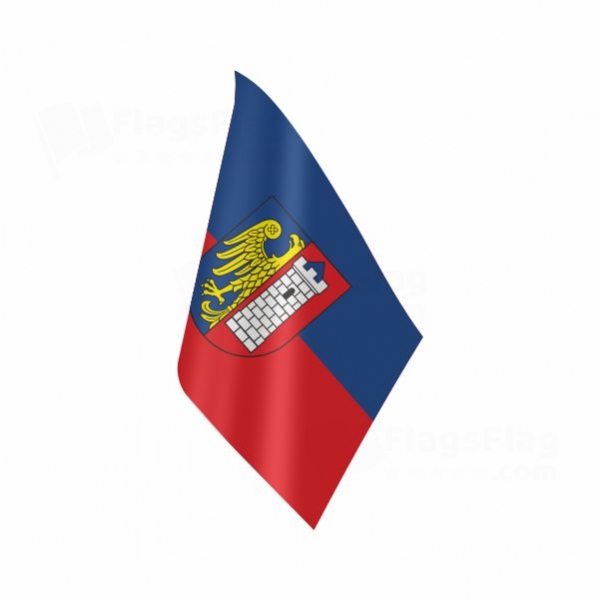 Gliwice Table Flag
