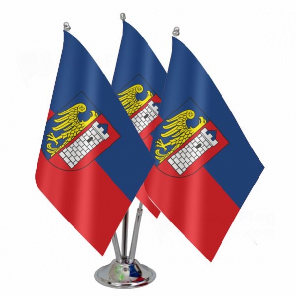 Gliwice Triple Table Flag