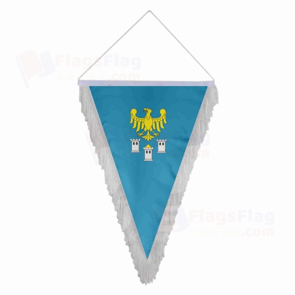 Gliwicki Triangle Fringed Streamers