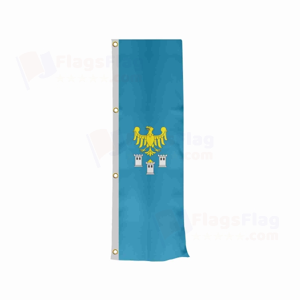 Gliwicki Vertically Raised Flags