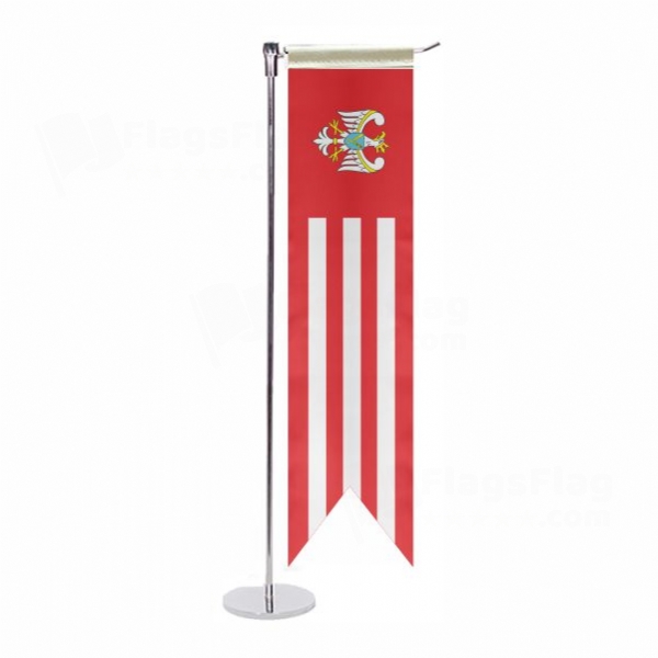 Gnieznienski L Table Flag