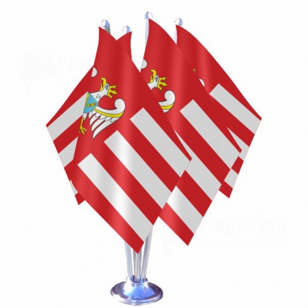 Gnieznienski Quadruple Table Flag