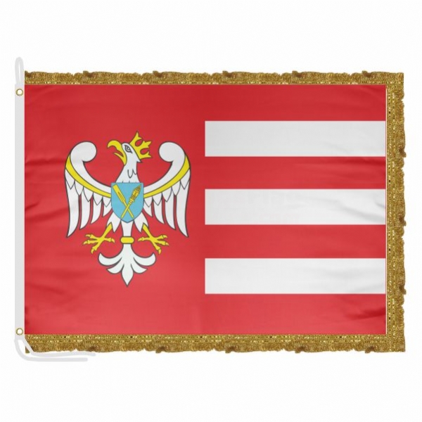 Gnieznienski Satin Office Flag
