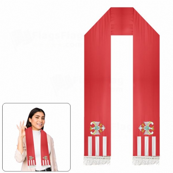 Gnieznienski Scarf Digital Printing