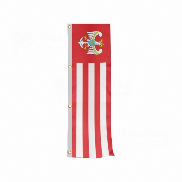 Gnieznienski Vertically Raised Flags