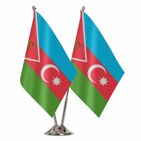 Gokcha Zangezur Republic 2 Table Flags