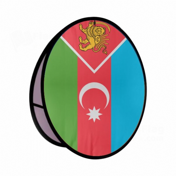 Gokcha Zangezur Republic Round Cloth Banner Display Stands