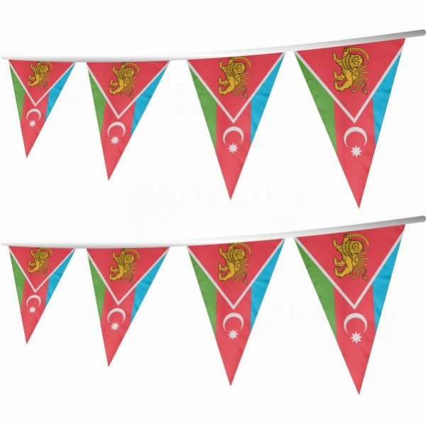 Gokcha Zangezur Republic Stringed Triangle Flag