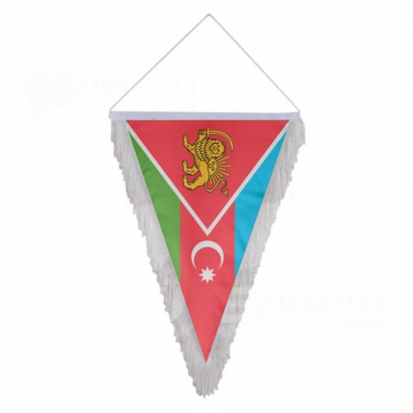 Gokcha Zangezur Republic Triangle Fringed Streamers