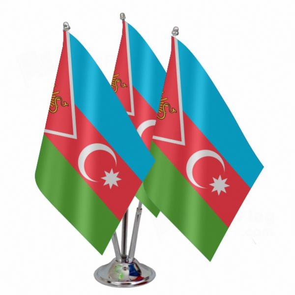 Gokcha Zangezur Republic Triple Table Flag