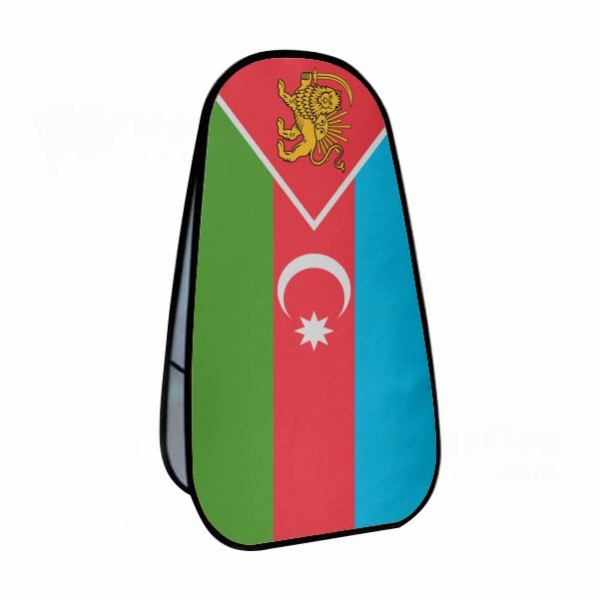 Gokcha Zangezur Republic Vertical Cloth Banner Display Stands