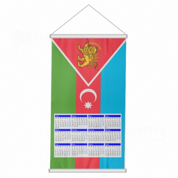 Gokcha Zangezur Republic Woven Fabric Digital Printing Calendar