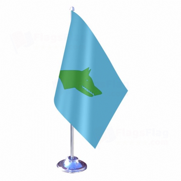 Gokturk Empire Single Table Flag