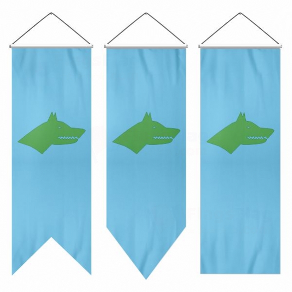 Gokturk Swallowtail Flags