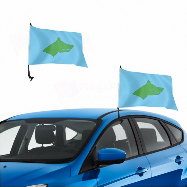 Gokturk Vehicle Convoy Flag