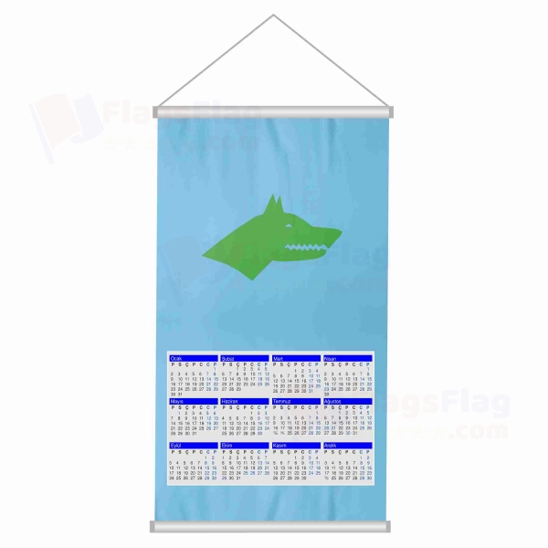 G�kt�rks Khaganate Woven Fabric Digital Printing Calendar