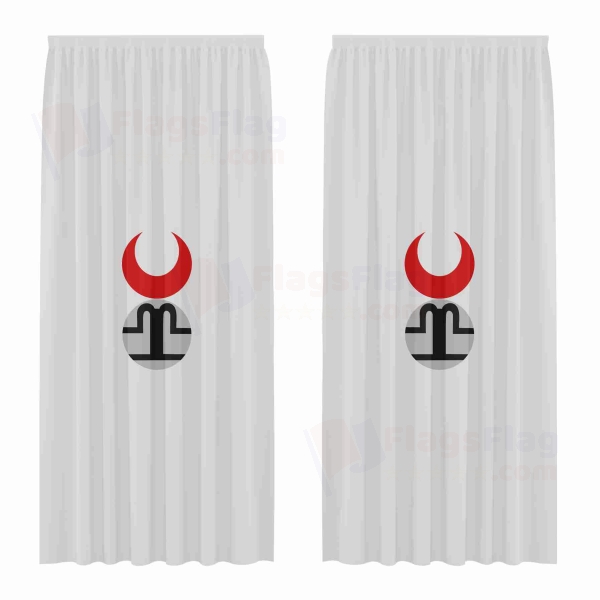 Golden Horde Digital Printed Curtains