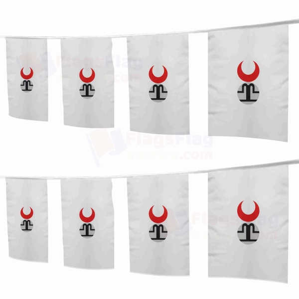 Golden Horde Square String Flags