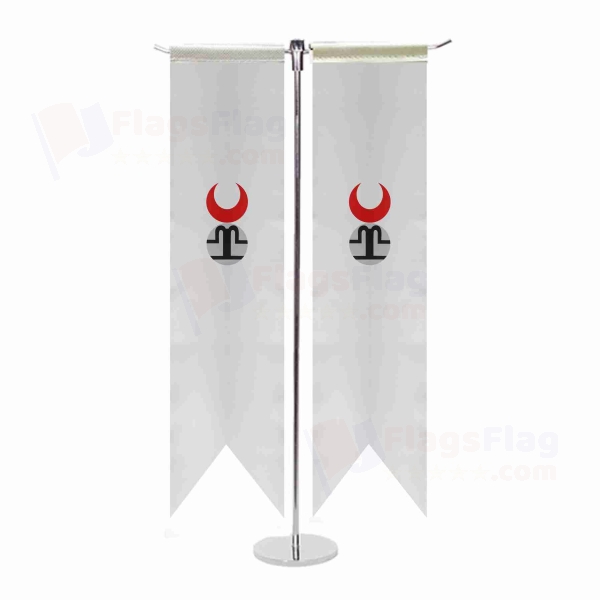 Golden Horde T Table Flags
