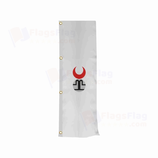 Golden Horde Vertically Raised Flags