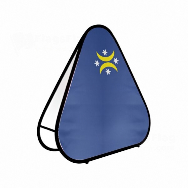 Goleniow Triangle Fabric Banner Display Stands