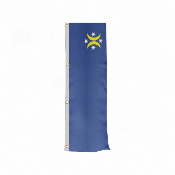 Goleniow Vertically Raised Flags