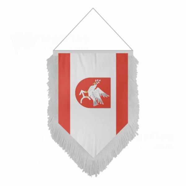 Golub Dobrzyn Pentagonal Flags