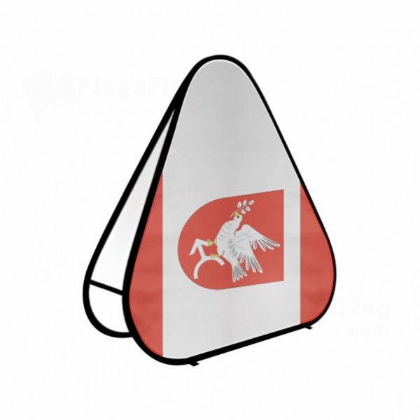 Golub Dobrzyn Triangle Fabric Banner Display Stands