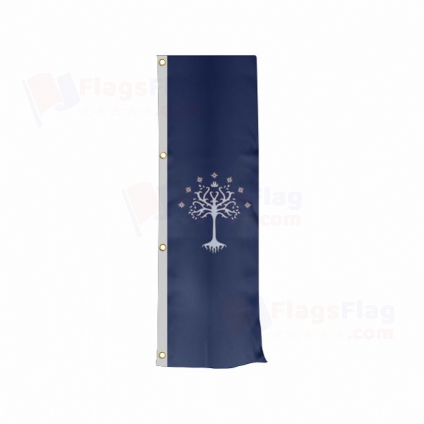 Gondor Vertically Raised Flags