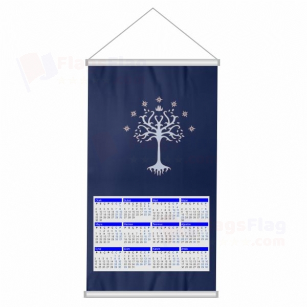 Gondor Woven Fabric Digital Printing Calendar