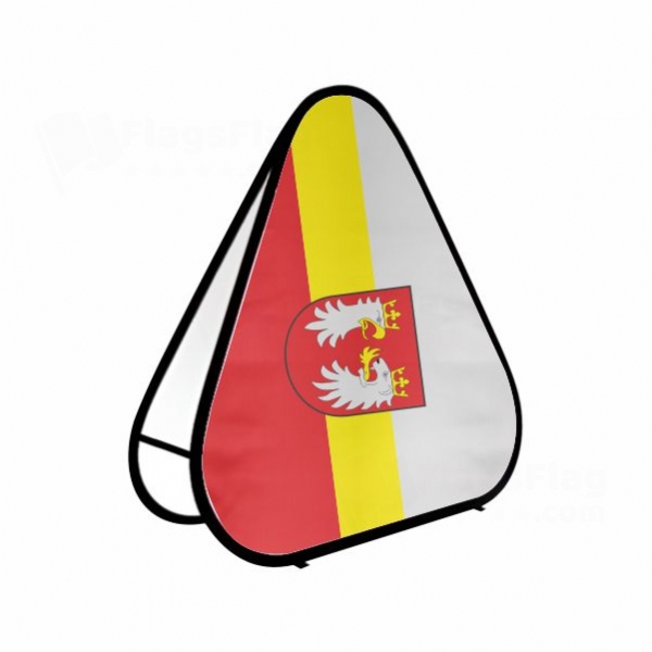 Gorlicki Triangle Fabric Banner Display Stands
