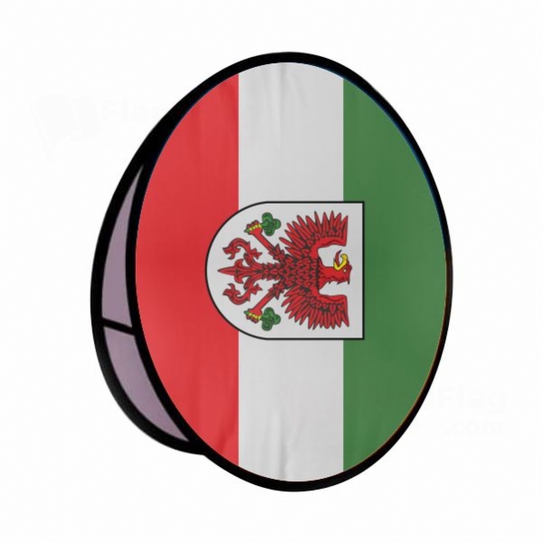 Gorzow Wielkopolski Round Cloth Banner Display Stands
