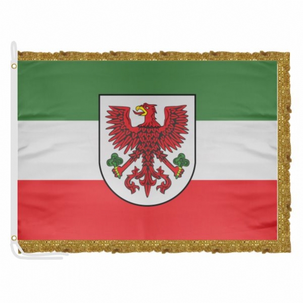 Gorzow Wielkopolski Satin Office Flag