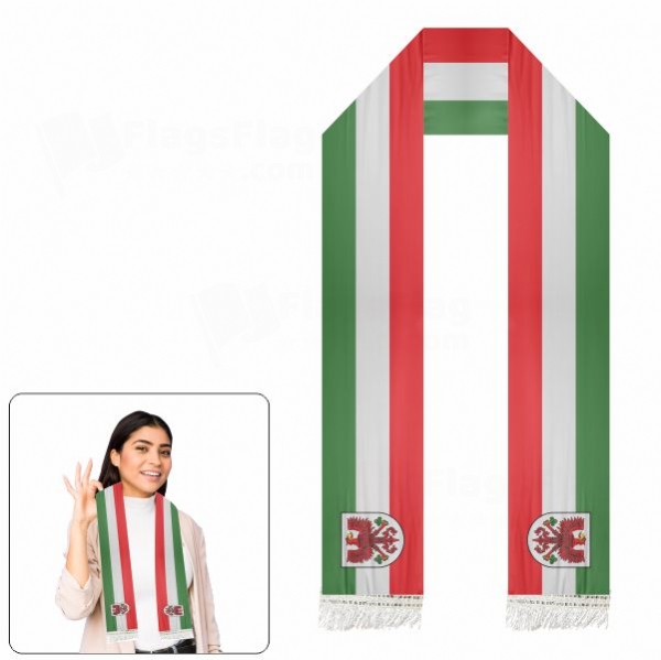 Gorzow Wielkopolski Scarf Digital Printing