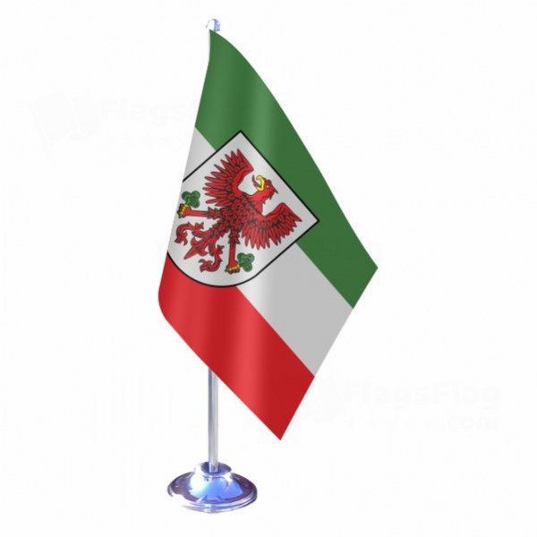 Gorzow Wielkopolski Single Table Flag