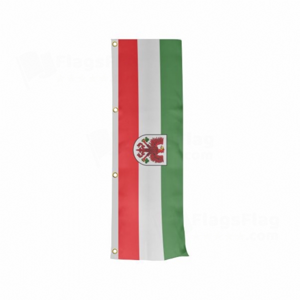 Gorzow Wielkopolski Vertically Raised Flags